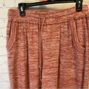 Coco + Jaimeson  wide leg, rust color, tie waist ladies lounge pants size XL Photo 2