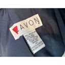 Lavon  Y2K Full Zip Jacket Nylon Medium Vintage 90s Geometric Blue Windbreaker Photo 2