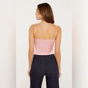 Cinq à Sept  Jaylin Ruched Stretch Silk Camisole, Pink Quartz Size S New w/Tag Photo 5