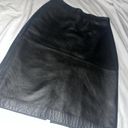 Moda  International Sz 8‎ Real Leather Pencil Skirt Photo 1