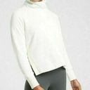 Athleta  Double Cozy Karma Funnel Neck Pullover Sweater (Sea Salt) - Medium Photo 1