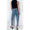 Pretty Little Thing  Mom Jean Denim Vintage Wash Size 2 Photo 1