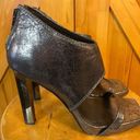 DKNY  Dava Sandal Ankle Cuff Gunmetal Heel Size 11 Photo 2