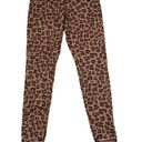 Francesca's  Womens Harper Jeans Size 25 Cheetah Skinny Mid-Rise Stretch Photo 0