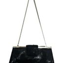 Banana Republic  Black Textured Evening Shoulder Clutch Bag Photo 0