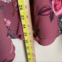 City Chic  Floral Print mauve Blouse size 22 Photo 8