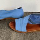 1. State  Blue Leather Celvin Slip On Sandals Women’s Size 8 Photo 5