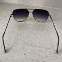 Quay Australia Quay High Key Mini 111 Womens Aviator Sunglasses - Black Fade Gradient Photo 6
