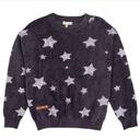 Simply Southern Fuzzy grey star sweater Photo 1