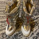 Christian Louboutin Oriona 100 Padded Nylon Boot Size 36.5 Photo 4