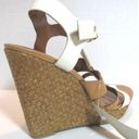 Jessica Simpson  'Casie' Ivory/Tan Leather Platform Photo 1