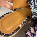 Charlotte Russe l Tropical Tie Back Wedge Sandals Photo 7