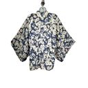 Sim & Sam  collarless draped kimono open cardigan Size S/M Photo 1