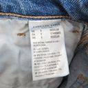 American Eagle  Mom Jeans High Rise Straight Leg Ripped Jeans Size 0 Photo 7