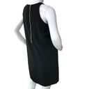 Oleg Cassini  Womens Size 4 Dress Sleeveless Round Neck Pleated Front Black Photo 7