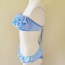 Jessica Simpson  blue gingham bikini size medium Photo 5