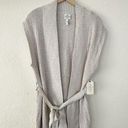 st. john's bay SJB Tie waist cardigan Vest Size Medium NEW Photo 0