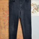 DKNY Vintage High Waisted Tapered Black Denim Jeans size 12 large Photo 0