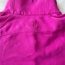 Lululemon  Oversized Sonic Pink Funnel-Neck Scuba Half Zip Photo 3