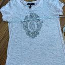 BCBG MaxAzria Pink Angel Virgo Zodiac Burnout Tee C Photo 4