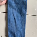 ZARA  Jeans Women 2 Blue Denim Raw Hem Skinny Distressed Mid Rise Cotton Photo 7