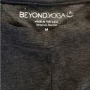 Beyond Yoga  - Under Over Cropped Tee in Dark Gray Photo 1