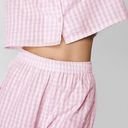 Pink Pajama Top and Short Set Photo 0