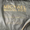 Michael Kors Packable Down Hooded Puffer Jacket Sage S Photo 5