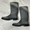 Burberry  • plaid check signature rubber winter rain boots Photo 5