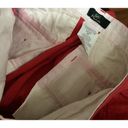 Lee  Khakis Red Capri Size 4 Cotton/spandex Vacation Office Beach Lake House Photo 5