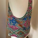 Lovers + Friends  Revolve Poppy Geometric Mosaic Layered Flowy Cami Tank Small Photo 4