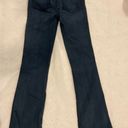 Paige Jeans Womens 26 Skyline Boot Dark Wash mid rise Blue wide leg Photo 3