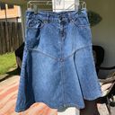 New York & Co. Blue Jean Skirt 6 Photo 0