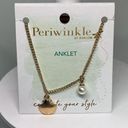 Sea Shell & Faux Pearl Anklet Photo 0