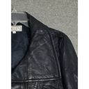 Pelle Studio Adult‎ Jacket Medium 100% Leather Black Y2K Bomber Photo 9