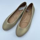 Old Navy  Women’s Gold  Soft Ballet Flat Sz 10 Photo 0