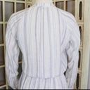 Rails Revolve  Jamine Linen Blend Mini Long Sleeve Dress Figi Stripe Size S Photo 6