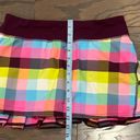 Lululemon  Pace Setter Skirt Vibrant Plum Plaid Sea Check Size 6 RARE! Photo 9