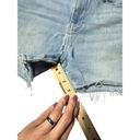 Frame  Sz 30 Cutoff Paint Splatter Light Wash Stretch Jean Shorts Jorts #P4-4 Photo 4