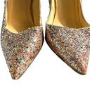 Kate Spade  NEW YORK Rainbow Licorice Too Glitter Formal Sparkly High Heels Multi Photo 5