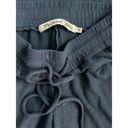 Michael Stars  Navy Blue Wide Leg‎ Soft Drawstring Waistband Sweatpants Size XS Photo 4