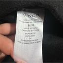 Vince  Reversible Two Face Wool-Cashmere Open Placket Coat black Sz M Photo 10