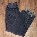 SheIn L 8/10 black distressed jeans Relaxed and comfy jeans distressed Photo 2