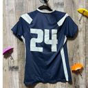 Nike  Dri-Fit Navy and White SVA 24 Soccer Jersey  M Photo 3