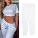 Talentless NEW  WOMEN STAPLE PREMIUM WHITE SWEATPANTS SZ MEDIUM Photo 1