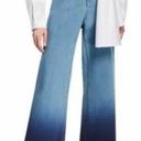 Lafayette 148  NY Clarke Ombré Wide Leg Jeans Photo 0