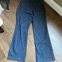 Coldwater Creek  Natural Fit Denim Cotton Pants Pockets Size 12 Photo 4