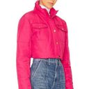 Revolve NEW PINK CROPPED PUFFER XXS Photo 1