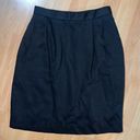 Jacqueline Ferrar Vintage  Black Pleated Mini Skirt size 6 Photo 6