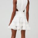 Rococo  Sand Tessa Lace Tiered Mini Dress in White NWT Size medium Retail $490 Photo 2